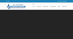 Desktop Screenshot of guinnerplumbing.com